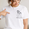 T-shirt Unisexe, Hoodie Personnalisé avec Photo – Cadeau Pour Papa, Maman – Meilleure maman du monde