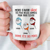 Mug Personnalisé – Cadeau Fête des Mères – Cadeau Humoristiques pour Maman – Merci De Nous Avoir Supportés