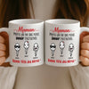 Mug Personnalisé – Cadeau Fête des Mères – Cadeau Humoristiques pour Maman – Merci De M’avoir Gardé