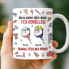 Mug Personnalisé à Effet 3D Gonflé – Cadeau Pour La Fête Des Pères – Cadeaux Amusants Pour Papa – Merci pour Tout