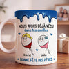 Mug Personnalisé à Effet 3D Gonflé – Cadeau Fête des Pères – Cadeau Humoristiques pour Papa – Survivante de Toute Mon Enfance