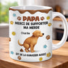 Mug Personnalisé À Effet Imprimé 3D Gonflé – Cadeau Pour Amoureux Des Animaux – C'est Nous