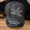 Personnalisée Casquette Classique – Cadeau Pour Papa, Papi – Petit Poing, Grand Amour