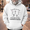 T-shirt Unisexe, T-shirt Premium, Hoodie Personnalisé – Cadeaux Pour La Fête Des Pères, Cadeau Humoristiques pour Papa - On Nage Vers La Victoire