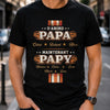 T-shirt unisexe, Hoodie Personnalisé – Cadeau pour Papy, Papa – D’abord papa, toujours fier