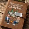 Ensemble de Carnets Personnalisés – Cadeau Pour Amoureux Du Camping Et Couples Aventuriers - La Maison, C'est Là Où L'on Se Gare