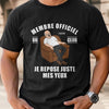 T-shirt unisexe, Hoodie personnalisé – Cadeau rigolo pour Papa, Papy – Je repose juste mes yeux