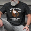 T-shirt unisexe, Hoodie personnalisé – Cadeau rigolo pour Papa, Papy – Je repose juste mes yeux