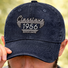 Casquette De Baseball En Jean Délavé Personnalisée – Cadeau Pour Papa, Papi – Papa Rend Chaque Jour Plus Fort