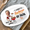 Planche De Grill Personnalisée Avec Photo – Cadeau Humoristiques Pour Papa, Papi – L'équipe barbecue De Papa