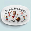 Planche De Grill Personnalisée Avec Photo – Cadeau Pour Papa, Papi – La Planche De Grill De Papa