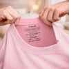 T-Shirt À Impression Intérieure Personnalisée – Cadeau Fête des Pères pour Fils – Fier Que Mon Enfant Ait Grandi