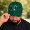 Personnalisée Casquette Classique – Cadeau Pour Papa, Papi – Plus De Temps Pour La Pêche
