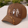 Casquette Classique Personnalisée – Cadeau Pour Amoureux Des Chevaux – La Vie Est Meilleure Sur La Pelouse