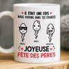 Mug Personnalisé à Effet 3D Gonflé – Cadeau Fête des Pères, Humoristiques pour Papa – Papa Légendaire, Idées Discutables