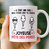 Mug Personnalisé à Effet 3D Gonflé – Cadeau Fête des Pères, Humoristiques pour Papa – Papa Légendaire, Idées Discutables