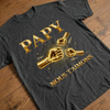 T-shirt unisexe, Hoodie personnalisé – Cadeau Fête des Pères pour Papa, Papi – Mon Héros Pour Toujours