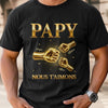 T-shirt unisexe, Hoodie personnalisé – Cadeau Fête des Pères pour Papa, Papi – Mon Héros Pour Toujours