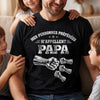 T-shirt unisexe, Hoodie personnalisé – Cadeau Fête des Pères pour Papa, Papi – Papa Est Le Seul Héros