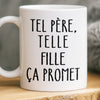 Mug Personnalisé – Cadeau Pour Papa – Tu Es Aussi Merveilleux Que Ton Père !