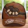 Casquette Classique Personnalisée – Cadeau Pour Papa, Papi – Construit Avec Force Et Amour