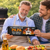 Kit de barbecue personnalisé – Cadeau pour Papa – Ici, C’est Papa Le Chef