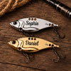 Leurre de pêche Personnalisé – Cadeau pour Papa – Mordu de pêche