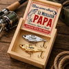 Leurre de pêche Personnalisé – Cadeau pour Papa – Mordu de pêche