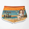 Shorts de Bain Personnalisé – Cadeau pour Couple – Journées à la plage avec mon