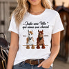 T-shirt unisexe, Hoodie personnalisé – Cadeau Pour Amoureux Des Chevaux – La vie est plus belle avec mon cheval