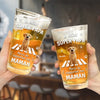 Verre à bière Personnalisé – Cadeau pour Propriétaires D’animaux, Amoureux des Animaux – À Mon Super Papa