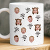 Mug Personnalisé à Effet 3D Gonflé Avec Photo – Cadeau Fête des Pères pour Papa – Le Boss De La Famille