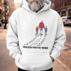 T-shirt unisexe, Hoodie personnalisé – Cadeau pour Papa, Papy – Forte, belle et courageuse