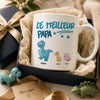 Mug Personnalisé à Effet 3D Gonflé – Cadeau pour famille – Petite famille de dinosaures