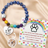 Bracelet Souvenir Personnalisé avec Photo – Cadeau Commémoratif pour Propriétaire d’Animal – Toujours Dans Mon Cœur