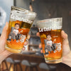 Verre à bière Personnalisé – Cadeau pour Propriétaires D’animaux, Amoureux des Animaux – Tous les chats pensent que je suis génial