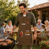 Tablier Barbecue Personnalisé Avec Photo – Cadeau pour Papa, Papi – Ici, C’est Papa Le Chef