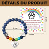 Bracelet Souvenir Personnalisé avec Photo – Cadeau Commémoratif pour Propriétaire d’Animal – À jamais dans mon cœur