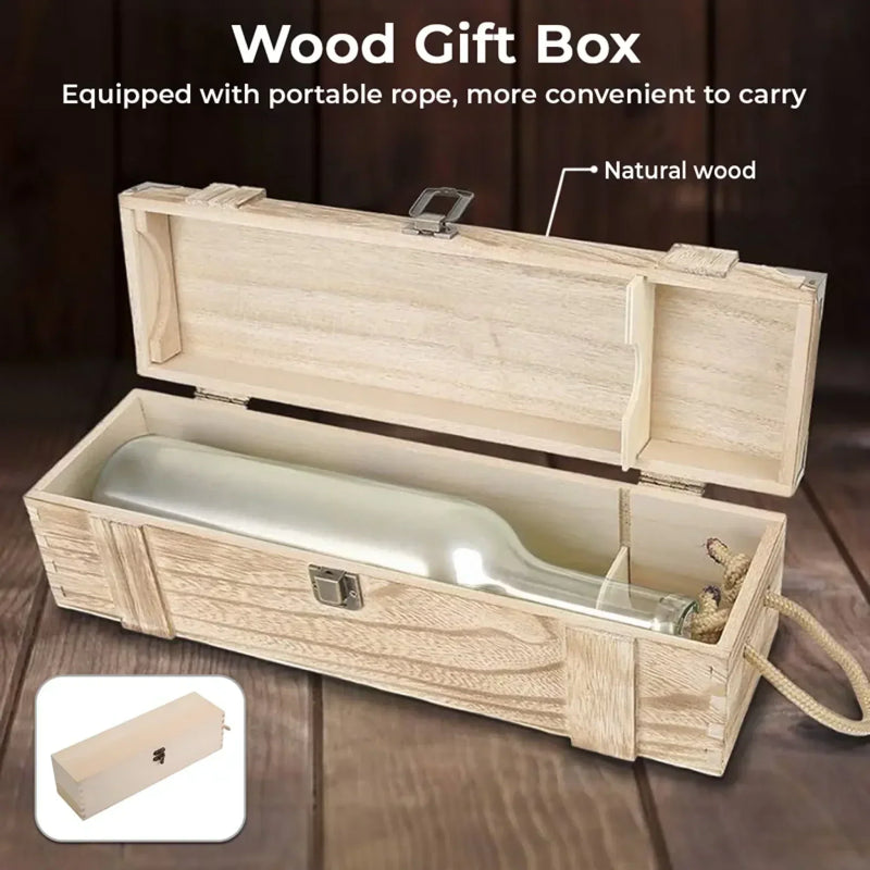 Boîte cadeau bois