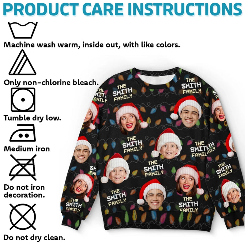 Noël est un moment pour se retrouver en famille – Sweatshirt personnalisé pour la famille – Pull en laine unisexe – Cadeau de Noël pour les membres de la famille