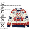 La maison, c’est là où la famille et les animaux apportent de la joie – Sweatshirt moche de Noël personnalisé pour la famille – Pull en laine unisexe – Cadeau de Noël pour les membres de la famille, propriétaires et amoureux des animaux