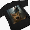 T-shirt unisexe, t-shirt premium et hoodie personnalisés avec photo – Cadeaux d’anniversaire pour amoureux des chiens et des chats, papas et mamans de chien, propriétaires de chats – Vivre la vie Dino Danger