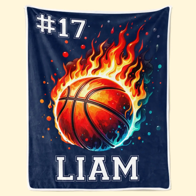 Bring the Heat – Couverture personnalisée – Cadeau pour amateurs et joueurs de sport