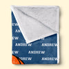 Game On, Fire Up – Couverture personnalisée – Cadeau pour amateurs et joueurs de sport
