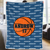 Game On, Fire Up – Couverture personnalisée – Cadeau pour amateurs et joueurs de sport