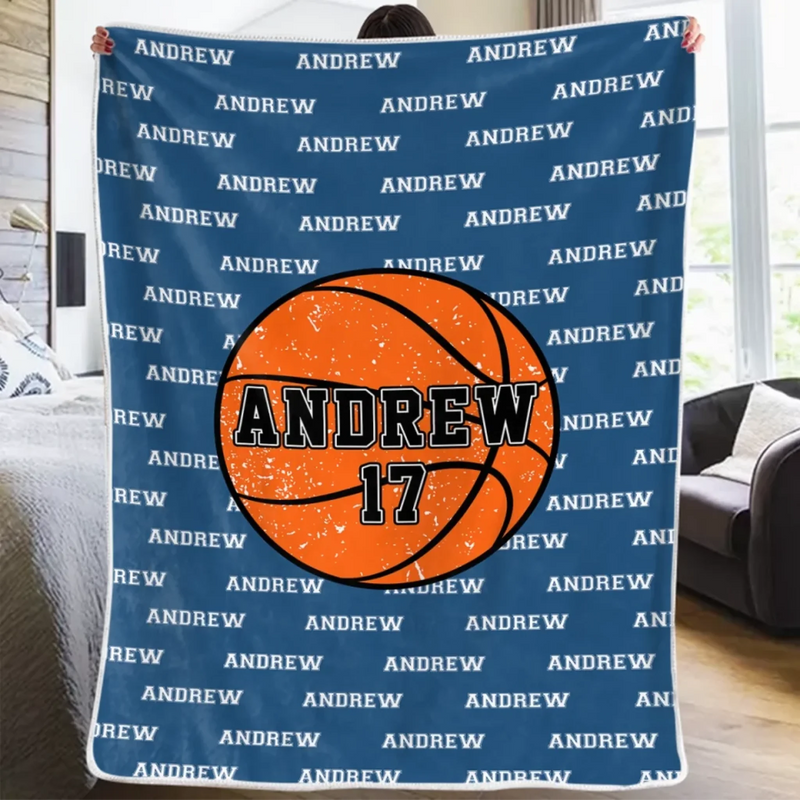 Game On, Fire Up – Couverture personnalisée – Cadeau pour amateurs et joueurs de sport