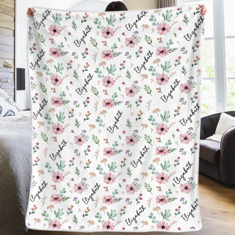 Couverture personnalisée – Cadeaux de baby shower ou de révélation de genre pour nouvelles mamans, nouveaux papas, nouveaux parents – Tout mon amour pour toi