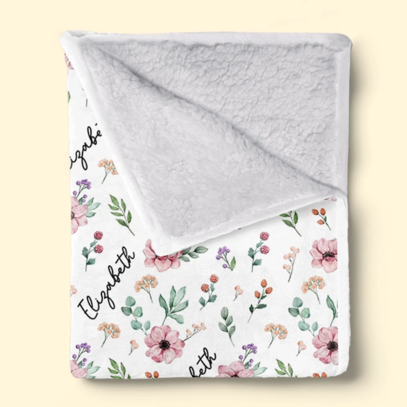 Couverture personnalisée – Cadeaux de baby shower ou de révélation de genre pour nouvelles mamans, nouveaux papas, nouveaux parents – Tout mon amour pour toi