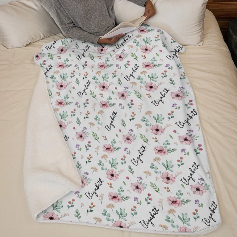 Couverture personnalisée – Cadeaux de baby shower ou de révélation de genre pour nouvelles mamans, nouveaux papas, nouveaux parents – Tout mon amour pour toi