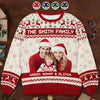 Sweatshirt moche unisexe personnalisé avec photo – Cadeaux de Noël ou d’anniversaire pour maman, papa, enfants – Porter les personnes que vous aimez le plus